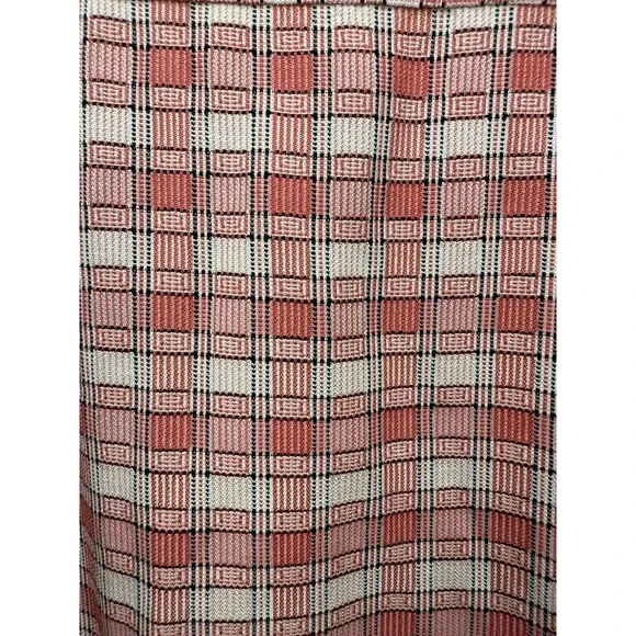 Tommy Bahama Men's XL‎ Red White Plaid Short Sleeve Button Down 100% Silk - Picture 5 of 9